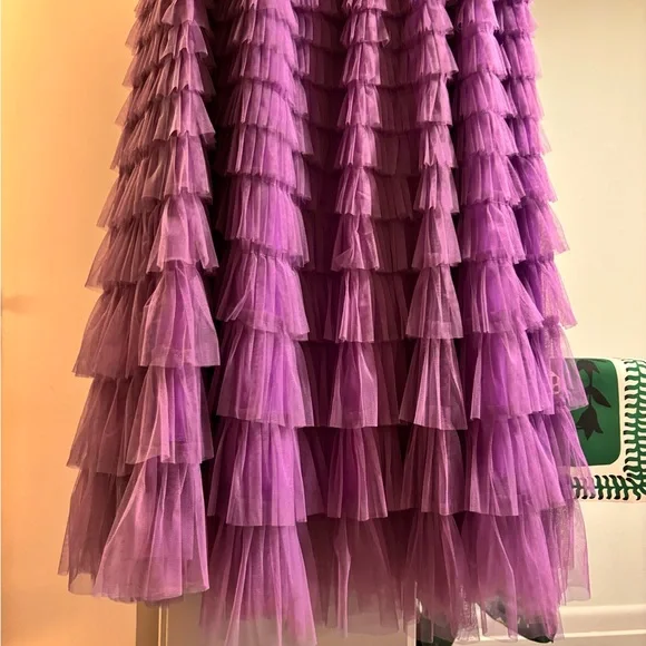 Tulle tiered maxi skirt - Picture 7 of 12